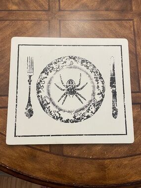 Gothic spider/dining art